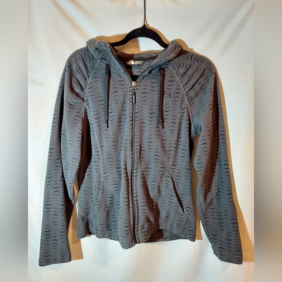 The North Face Tops - The North Face Womens Activewear Fitted Gray Hoodie